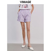VIMAGE纬漫纪夏季新款通勤百搭显瘦纯色简约A版西装短裤女裤V1305927 商品缩略图0