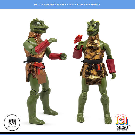 现货 Mego 星际迷航 原初 Star Trek 8英寸挂卡 可动人偶 商品图7