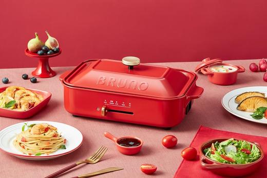 日本Bruno多功能料理锅姆明款烤肉电火锅锅家用网红一体锅 BOE021 商品图0