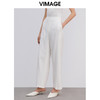 VIMAGE纬漫纪春季新款职业通勤百搭显瘦气质遮肉阔腿裤长裤女V1305944 商品缩略图4