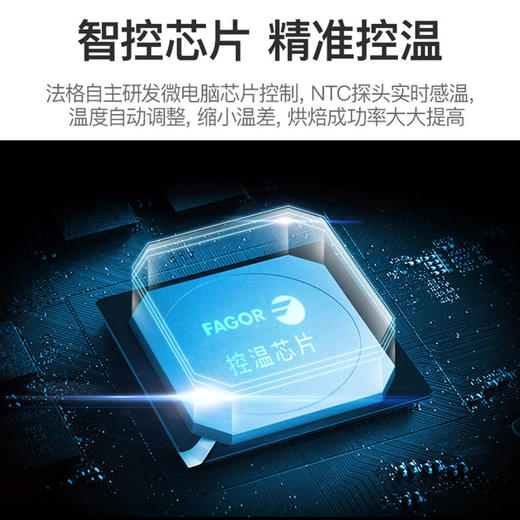 【法格】西班牙FAGOR法格智能蒸烤箱家用一体机台式嵌入式二合一电烤箱 商品图3