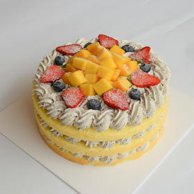 奥利奥芒果裸蛋糕