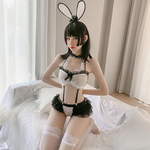【宫廷玉兔】情趣内衣 女式 性感制服 角色 扮演 活泼可爱 兔女郎 套装 7968 商品图4