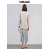 VIMAGE纬漫纪女装夏款时尚职业通勤百搭显瘦干练西装外套女V130390 商品缩略图3