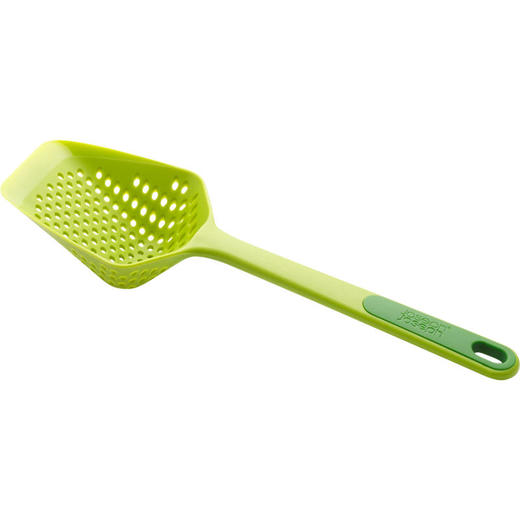铲式滤水器带防滑手柄大号绿色【JosephJoseph】 商品图1