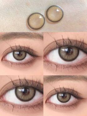 Doragina美瞳 梨梨亚麻 14.0mm