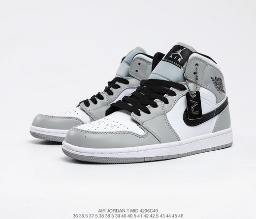 耐克NIKE Air Jordan 1 Mid AJ1乔丹一代中帮经典复古文化休闲运动篮球鞋 商品图8