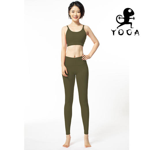 壁虎瑜伽《2103SY001》高弹轻薄瑜伽两件套（无胸垫） 商品图7