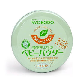 WAKODO和光堂 婴幼儿茶香植物保湿爽身粉 120G 日本