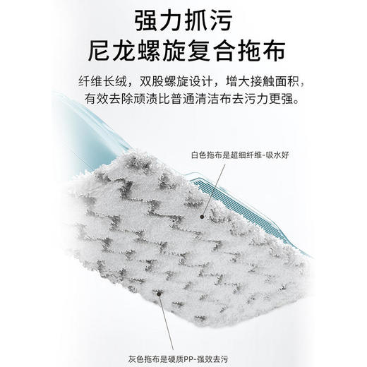 【Shark】鲨客蒸汽拖把M01擦地神器拖地机除螨 商品图2