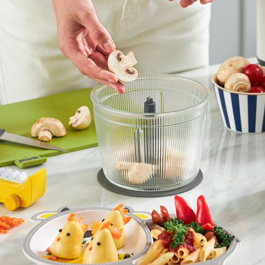 【2020全新上市无线绞肉】摩飞无线绞肉机MR9402全自动电动辅食机多功能绞菜/碎肉搅拌机料理机【摩飞系列】 商品图1