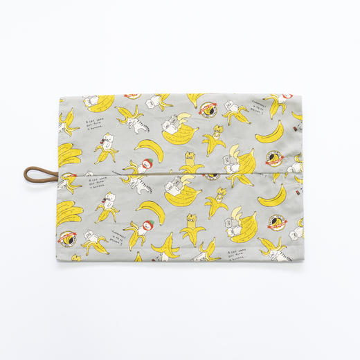 HUJI祤集Tissy纸巾袋插画香蕉小猫 商品图3