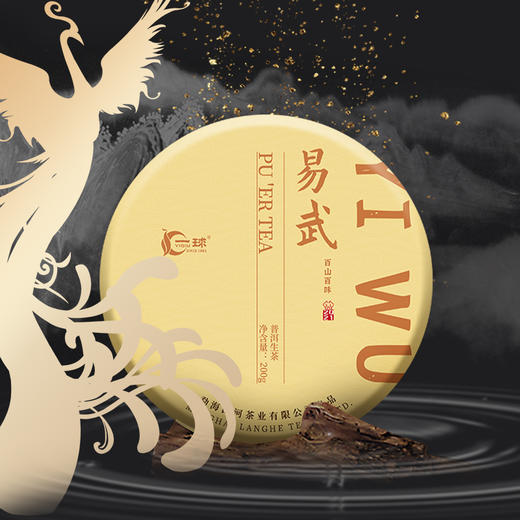 一球2021年百山百味·易武普洱生茶饼200g 商品图1