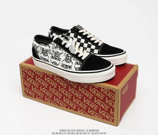 万斯Vans Old Skool OG Style 36低帮复古硫化帆布板鞋 商品图8