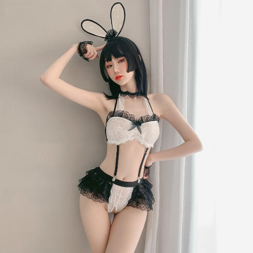 【宫廷玉兔】情趣内衣 女式 性感制服 角色 扮演 活泼可爱 兔女郎 套装 7968 商品图0
