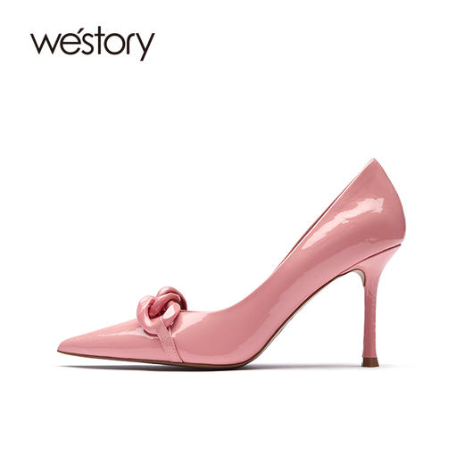 Westory2021年春季新款尖头高跟鞋W21AE52781 商品图2