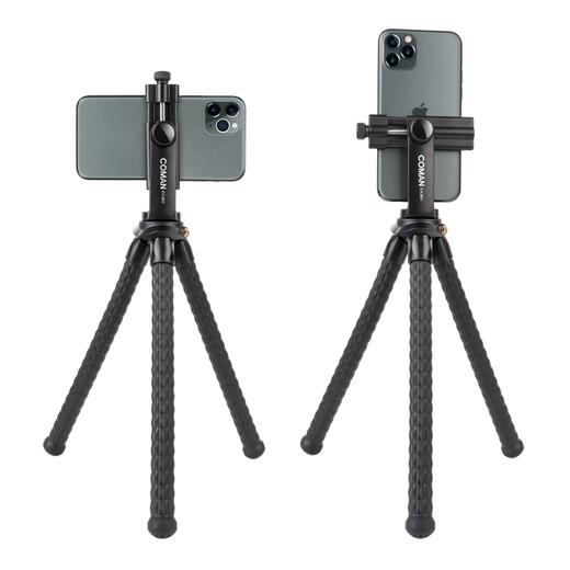 狼族优选丨多功能冷靴手机夹横竖旋转 直播三脚架八爪鱼vlog科漫 商品图3