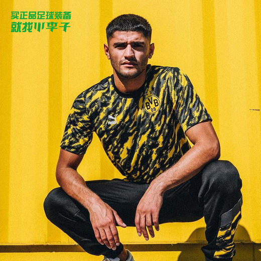正品PUMA/彪马多特蒙德足球运动户外休闲T恤男758589 01 商品图0