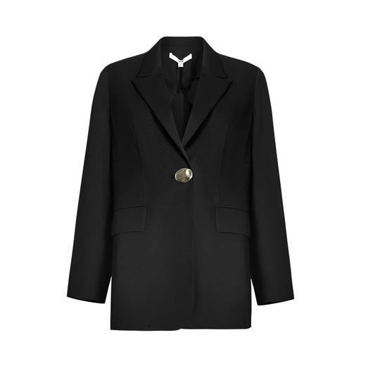 VIMAGE纬漫纪春季新款时尚通勤百搭职业显瘦一粒扣西装外套女 商品图4