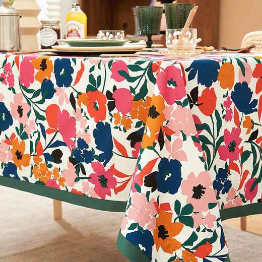 热带雨林桌布田园美式ins风桌布 商品图2