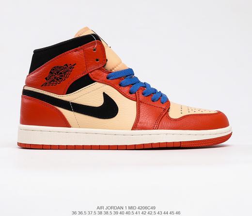 耐克NIKE Air Jordan 1 Mid AJ1乔丹一代中帮经典复古文化休闲运动篮球鞋 商品图3