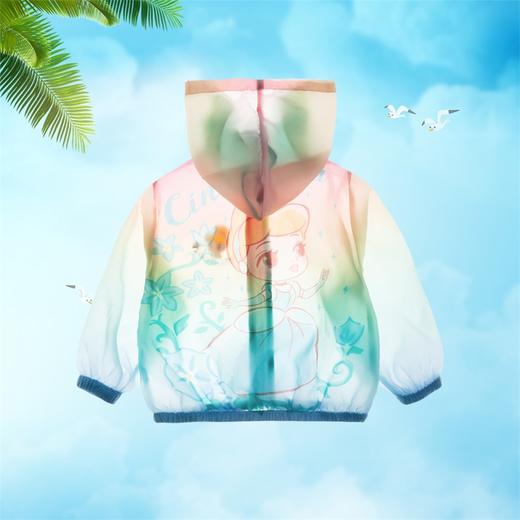 迪士尼男女童薄款外套时尚渐变空调服皮肤衣遮阳防风 商品图5