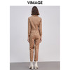 VIMAGE纬漫纪春季新款气质干练通勤大气收腰显瘦连体裤V1307902 商品缩略图3