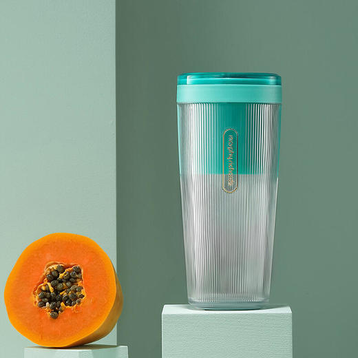 【全新升级二代无线充电】摩飞榨汁杯MR9800便携式电动果汁杯鲜榨鲜喝超长续航【摩飞系列】 商品图5