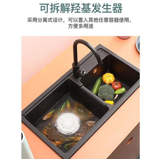 【法格】法格洗菜机果蔬机清洗机家用全自动食材净化机蔬菜水果解毒机净食 商品图3