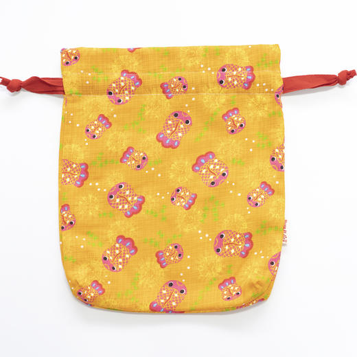 HUJI祤集中号束口袋插画金金鱼 商品图2