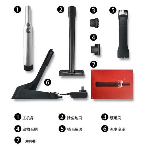 【Shark】Shark随手吸W2无线手持吸尘器家用小型迷你吸尘器吸尘除螨 商品图2