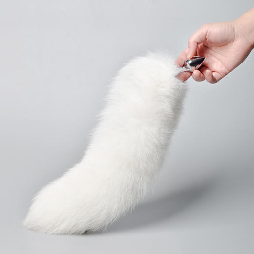 【春尾】真狐狸毛尾巴 肛塞可拆卸 多色可选 商品图2