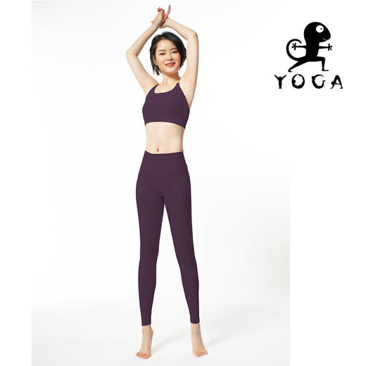 壁虎瑜伽《2103SY001》高弹轻薄瑜伽两件套（无胸垫） 商品图9