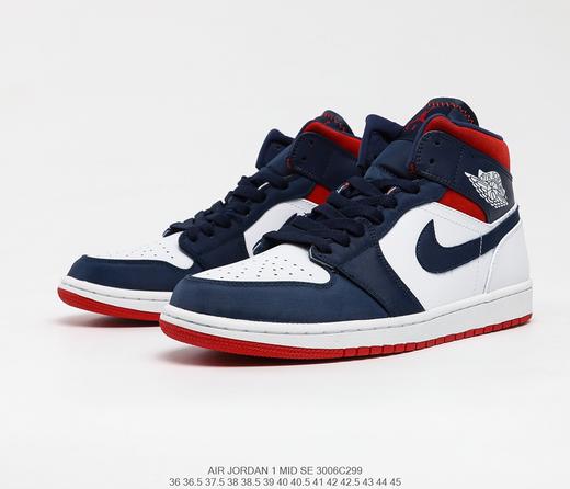 耐克NIKE Air Jordan 1 Mid AJ1乔丹一代中帮经典复古文化休闲运动篮球鞋 商品图1