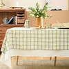 森系格纹桌布田园复古格子ins风桌布 商品缩略图0