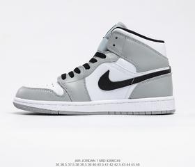 耐克NIKE Air Jordan 1 Mid AJ1乔丹一代中帮经典复古文化休闲运动篮球鞋