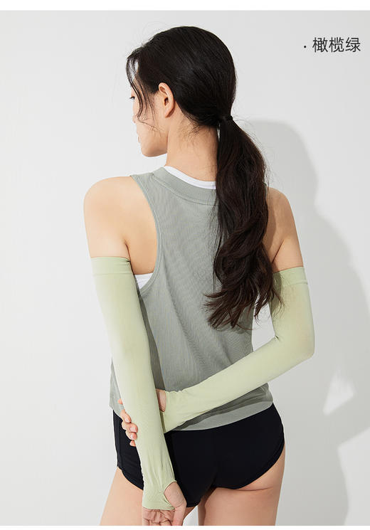 VVC夏季防晒冰袖套防紫外线女士薄款冰丝手袖护臂开车骑车遮阳男 商品图1