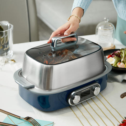 【能蒸会炖极速恒温蒸炖锅】摩飞极速蒸锅MR1168家用多功能电蒸锅5分钟出炉锁住营养炖燕窝/炖汤/蒸海鲜全自动预约蒸煮6L大容量【摩飞系列】 商品图2