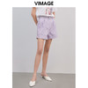 VIMAGE纬漫纪夏季新款通勤百搭显瘦纯色简约A版西装短裤女裤V1305927 商品缩略图5