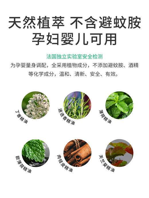 帕洛驱蚊手环婴幼儿童驱蚊神器户外随身宝宝防蚊手链法国进口 商品图1