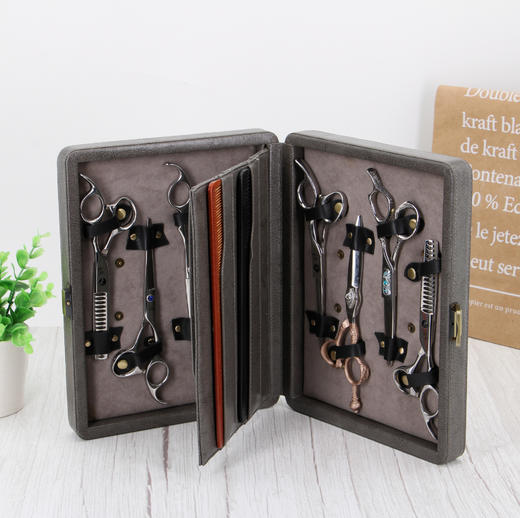 宠物美容师 8支专用剪刀包 收纳包 工具箱剪刀包 商品图1