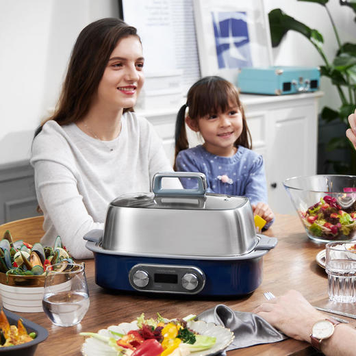 【能蒸会炖极速恒温蒸炖锅】摩飞极速蒸锅MR1168家用多功能电蒸锅5分钟出炉锁住营养炖燕窝/炖汤/蒸海鲜全自动预约蒸煮6L大容量【摩飞系列】 商品图8