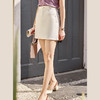 欧芮儿白色牛仔半身裙2021春夏高腰显瘦时髦简洁休闲百搭通勤短裙 商品缩略图0