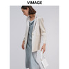 VIMAGE纬漫纪女装夏款时尚职业通勤百搭显瘦干练西装外套女V130390 商品缩略图2