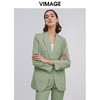 VIMAGE纬漫纪春季新款时尚通勤百搭职业显瘦一粒扣西装外套女 商品缩略图9