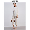 VIMAGE纬漫纪女装夏款时尚职业通勤百搭显瘦干练西装外套女V130390 商品缩略图1
