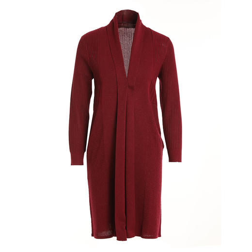 【两色可选】乔万尼开衫针织外套女新款桑蚕丝薄款春春长款宽松EI1M949 商品图4