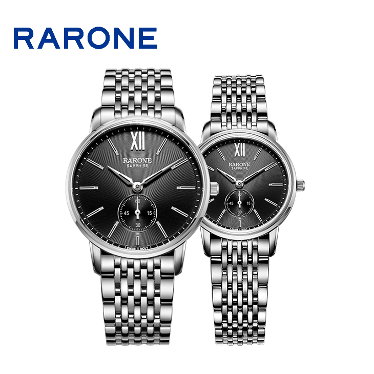 RARONE雷诺表高光系列石英对表832018