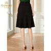 乔万尼黑色半身裙春款a裙包臀显瘦遮胯职业小香风EI1D908 商品缩略图3