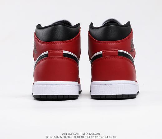 耐克NIKE Air Jordan 1 Mid AJ1乔丹一代中帮经典复古文化休闲运动篮球鞋 商品图4